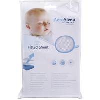 AeroSleep Fitted Sheet-White(60x120cm)