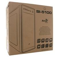 Aerocool SI-5100 SI Mid Tower Case with 2 x USB 2.0 1 x USB 3.0 - Black