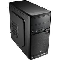 aerocool qs 182 computer cases pc steel 1x 80 mm bottom micro atx mini ...