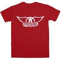 Aerosmith T Shirt - Winged Logo Red