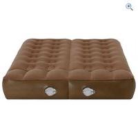 AeroBed Active Dual Chamber Airbed - Colour: Brown