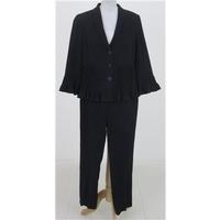 aeElegance: Size 12 Navy blue trouser suit