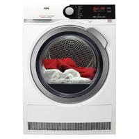 AEG T7DEE832R 8kg Heat Pump Condensor Dryer in White Sensor