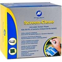 af screenclene anti static cleaning wipes 100 pack