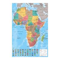 Africa Map - Maxi Poster - 61 x 91.5cm
