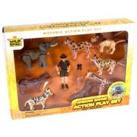 African Safari Action Figure Playset