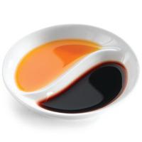 AFC Divided Chilli Sauce Dish 9cm (Single)