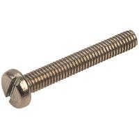 affix slotted pan head stainless steel screws m3 20mm pack of 100