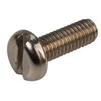 Affix Slotted Pan Head Stainless Steel Screws M4 12mm - Pack Of 100