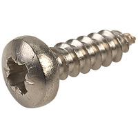 affix pozi pan head stainless steel screws no4 95mm pack of 100