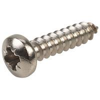 Affix Pozi Pan Head Stainless Steel Screws No.4 13mm - Pack Of 100