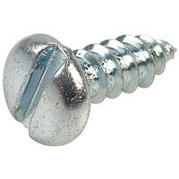 Affix Self Tap Screws Pan Head Slotted No.6 9.5mm - Pack Of 100