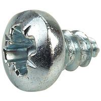 Affix Pozi Pan Head Self-Tapping Screws No.6 6.5mm - Pack Of 100
