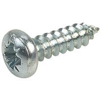 Affix Pozi Pan Head Self-Tapping Screws No.6 13mm - Pack Of 100