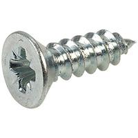 Affix Pozi Countersunk Self-Tapping Screws No.4 9.5mm - Pack Of 100