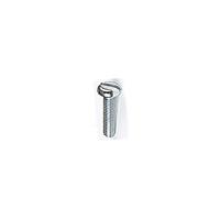 affix slotted pan head machine screws bzp m5 20mm pack of 100