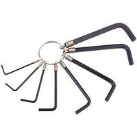 Af Hexagon Key Set On Ring 8pc