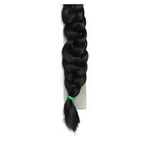 Afro Multiple Color Braid Hair Heat Resistant Fiber Natural Black