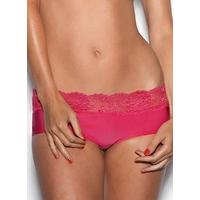 After Eden shorts with lace trim Pink