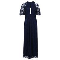 Aftershock London Cait Lace Maxi Dress in Navy