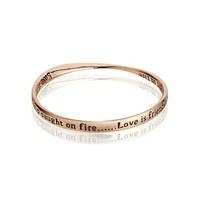 Affirmations Love Is Friendship Bangle