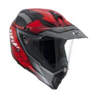 AGV AX-8 Dual Evo Multi-Karakum black/gunmetal/red