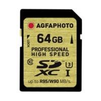 AgfaPhoto SDXC Professional High Speed UHS-I U3 64GB (10601)