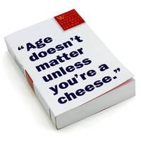 Age Doesn\'t Matter Unless You\'re a Cheese
