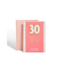 Age 30 Birthday Equation Card