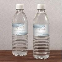 Agate Allure Water Bottle Label