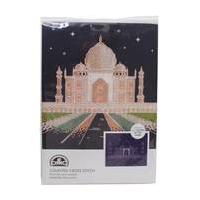 Agra By Night Glow in the Dark Cross Stitch Kit 9.5 x 7 Inches