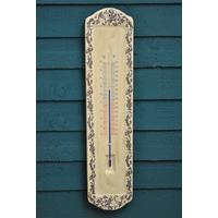 Aged Ceramic Garden Thermometer by Fallen Fruits