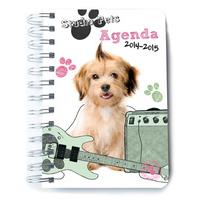 Agenda Escolar Dia Pagina 2014-2015 Perritos