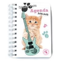 Agenda Escolar Dia Pagina 2014-2015 Gatitos