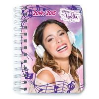 Agenda Escolar Dia Pagina 2014-2015 Violetta