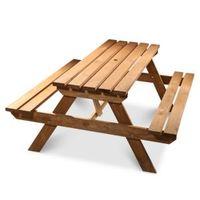 Agad Wooden 6 Seater Picnic Table