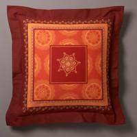 Agadir Single Printed Pillowcase with Flat Ruffle