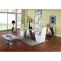 agata contemporary marble dining table and 6 dining chairs