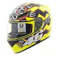 Agv K3 Rossi Brazil 2001 Full Face Replica MotoGP Motorcycle Helmet Xl