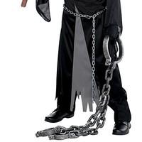 Age 14-16 Years - Boys Grim Reaper Skeleton Crypt Keeper Fancy Dress Costume X-Ray Bones Kids Teens Dungeon Monster Zombie Outfit