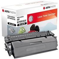 Agfaphoto APTHP53XXE Copy and Laser Printer Catridges for HP LJP2015 Q7553XXL