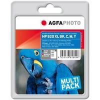 AgfaPhoto HP No. 920 XL CD975AE/CD972AE/CD973AE/CD974AE Ink Catridge for HP Officejet 6000 - Assorted Colours