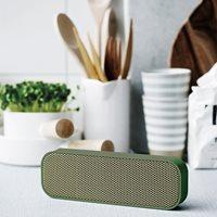 agroove bluetooth speaker in army green