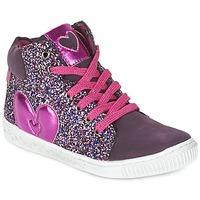 Agatha Ruiz de la Prada BUSOULI girls\'s Children\'s Shoes (High-top Trainers) in purple