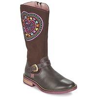 Agatha Ruiz de la Prada ATERNI girls\'s Children\'s High Boots in brown