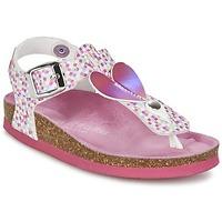 agatha ruiz de la prada mathilde girlss childrens sandals in pink