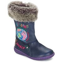 Agatha Ruiz de la Prada CLELIA girls\'s Children\'s High Boots in blue