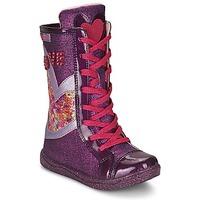 Agatha Ruiz de la Prada MARTA girls\'s Children\'s Shoes (High-top Trainers) in purple