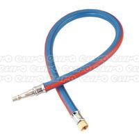 ah2r air leader hose 600mm x 8mm with tail piece 14bsp union