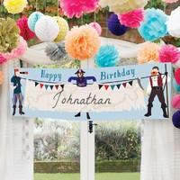 Ahoy there Personalised Party Banner